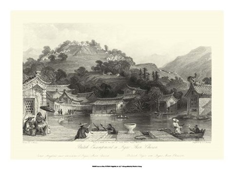 Framed Scenes in China VI Print