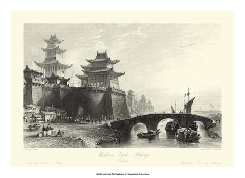 Framed Scenes in China IX Print