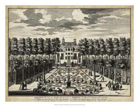 Framed Views of Amsterdam I Print