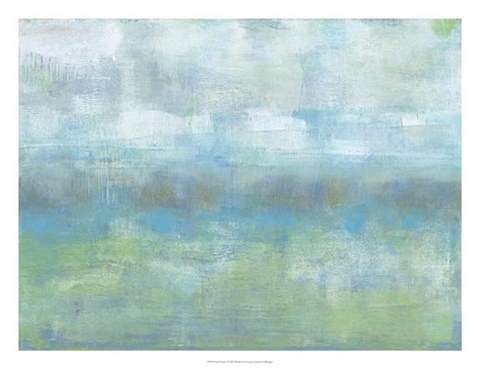 Framed Soft Heather I Print