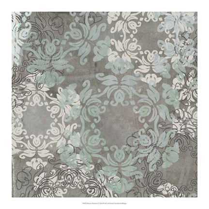 Framed Rosette Profusion I Print