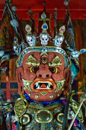 Framed Choijin Lama Monastery Print