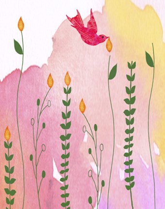 Framed Birthday Candles Print