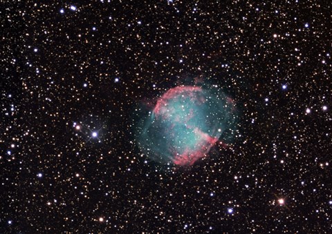 Framed Dumbbell Nebula Print