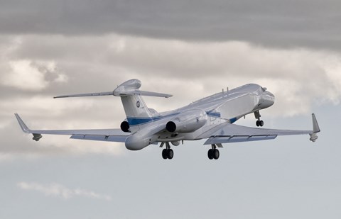 Framed Gulfstream G550 Eitam of the Israeli Air Force Print