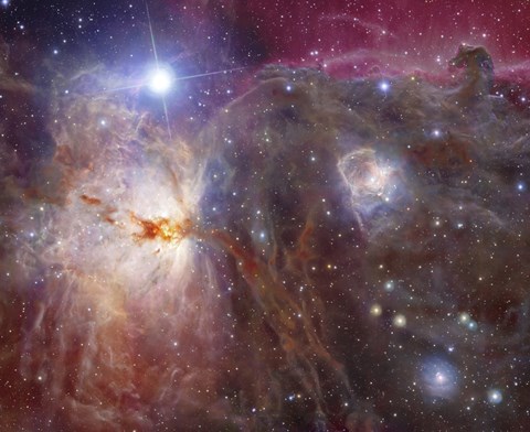 Framed Horsehead Nebula Print