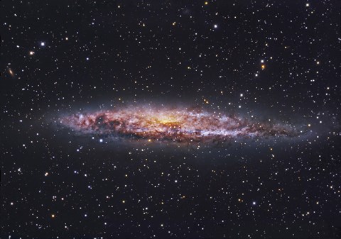 Framed Starburst Galaxy in Centaurus Print