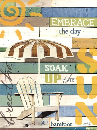 Framed Soak Up the Sun Print