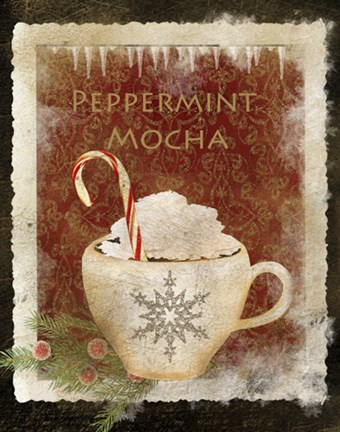 Framed Peppermint Mocha Print