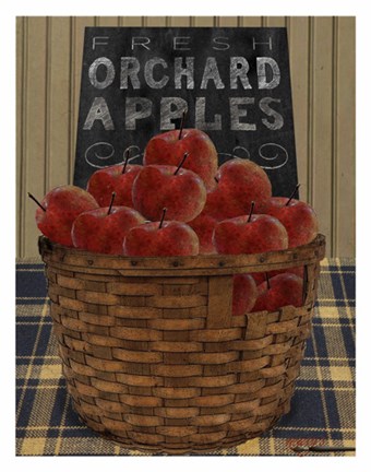 Framed Orchard Apples Print