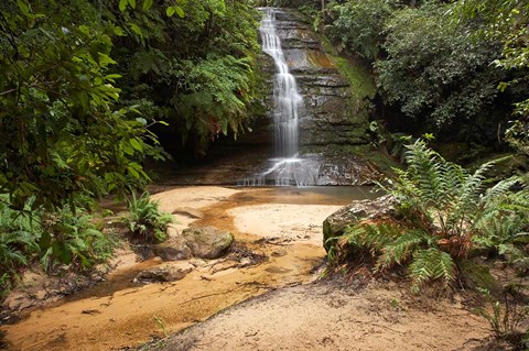 Framed Pool of Siloam, Waterfall, New South Wales, Australia Print