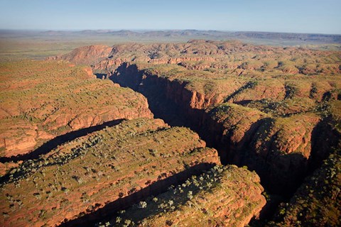 Framed Deep Gorge, Purnululu NP, Kimberley Region, Australia Print