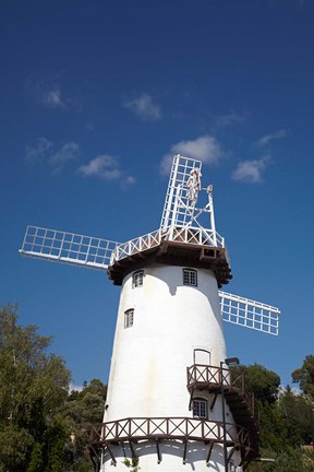 Framed Windmill at Penny Royal World, Launceston, Australia Print