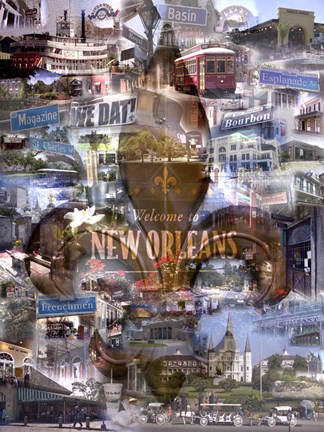 Framed New Orleans Print