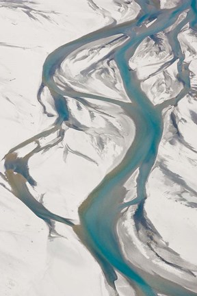 Framed Dart River, near Glenorchy, Queenstown Region, South Island, New Zealand Print