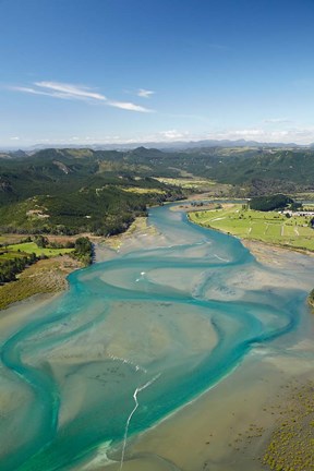 Framed Tairua Harbour, Coromandel, North Island, New Zealand Print