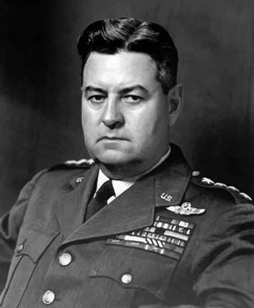 Framed General Curtis Lemay (close up) Print