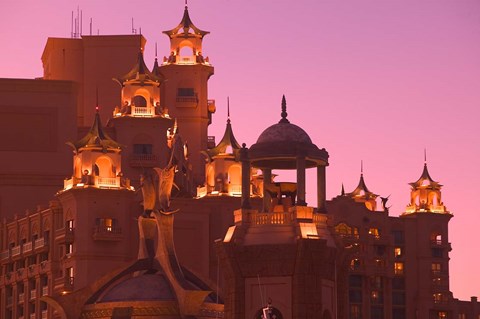 Framed Atlantis Resort and Casino, Paradise Island, Bahamas, Caribbean Print