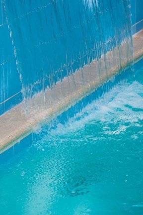 Framed Bahamas, Eleuthera, Harbor Island, Dunmore, pool Print