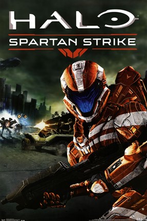 Framed Halo - Spartan Strike Print
