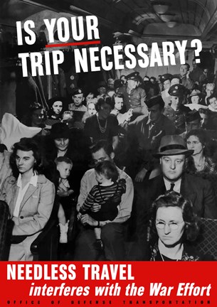 Framed Is Your Trip Necessary? Print