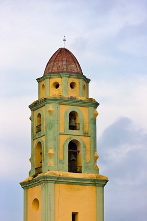 Framed San Francisco de Asis, Convent, Church, Trinidad, UNESCO World Heritage site, Cuba Print