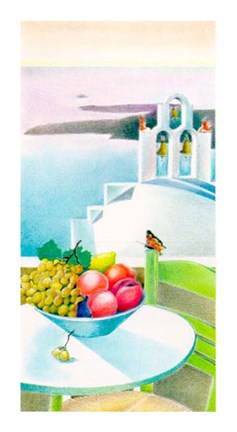 Framed Tour Mditerranen III Print