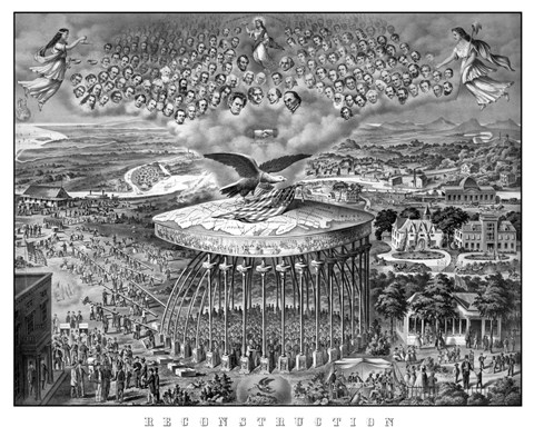 Framed Healing of America After the War Print