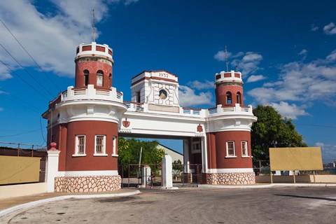 Framed Cuba, Castillo de San Severino fortification Print