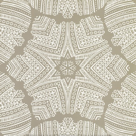 Framed Kaleidoscope Duo II Print