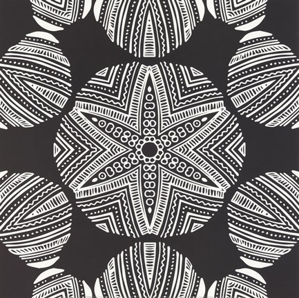 Framed Kaleidoscope Duo III Print