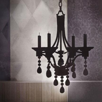 Framed Crystal Light I Print