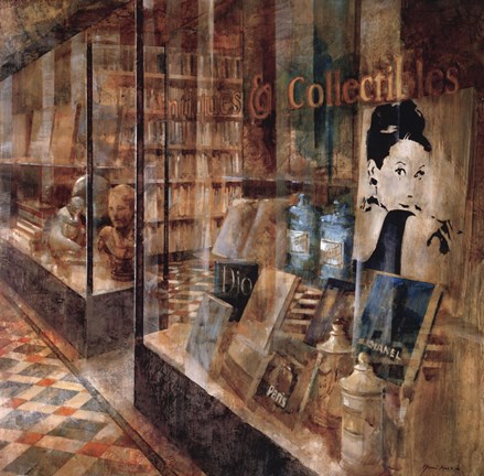 Framed Collectibles Print