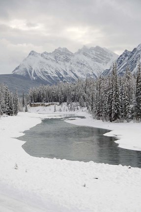 Framed Icefields Parkway, Jasper National Park, Alberta, Canada Print