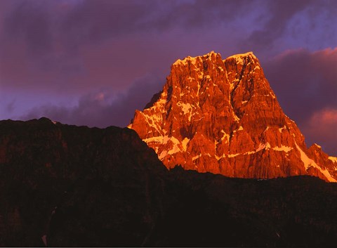 Framed Early Light in Jasper National Park, Alberta, Canada Print