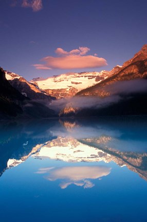 Framed Lake Louise Morning, Canada Print