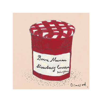 Framed Strawberry Conserve Print