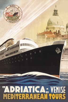 Framed Travel in Style II Print