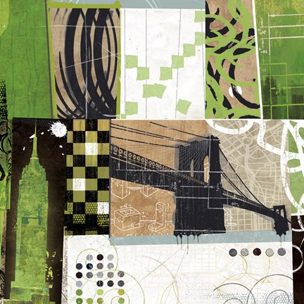 Framed Urban Abstract - Detail Print