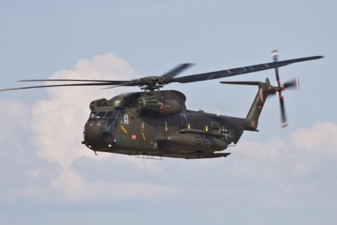 Framed CH-53GS of the German Army Print