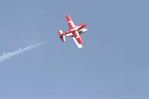 Framed Snowbirds 431 Air doing a Demonstration Print