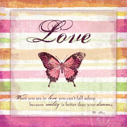 Framed For My Heart I Print