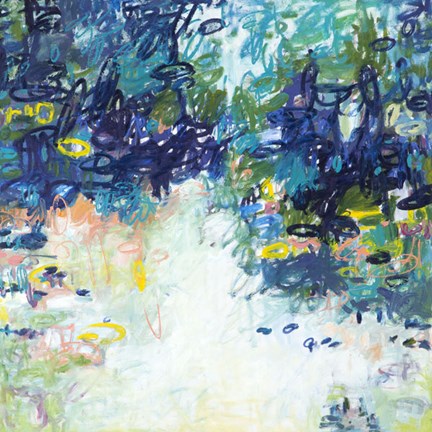 Framed Blue Ivy Print