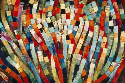 Framed Fireflowers Print