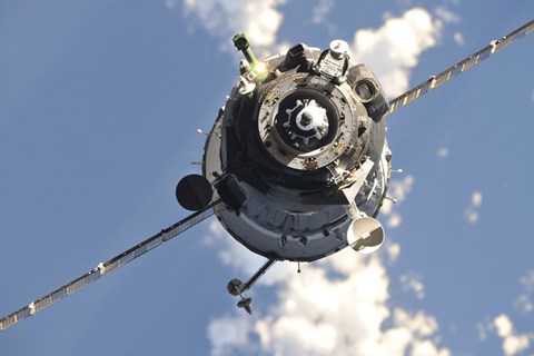 Framed Soyuz TMA-20 Spacecraft Print