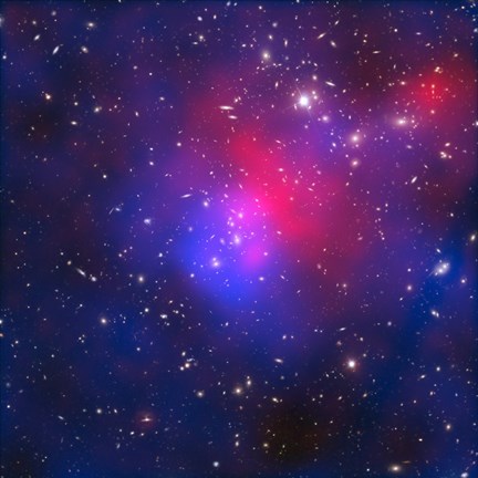 Framed Abell 2744, Pandora&#39;s Cluster Print