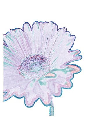 Framed Violet Zen 2 Print