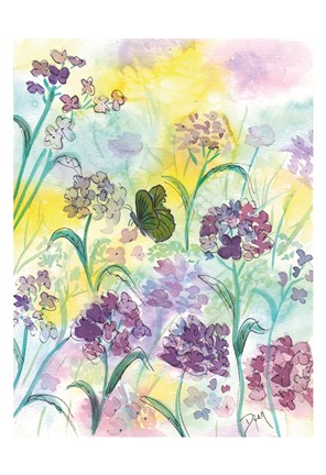 Framed Wildflower Meadow Print