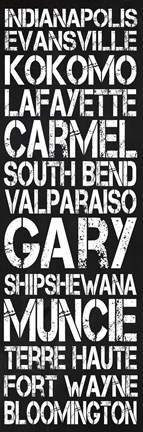 Framed Indiana Print