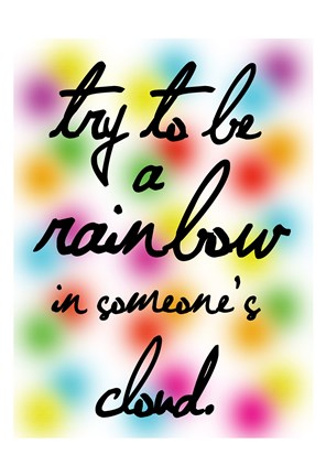 Framed Rainbow Print